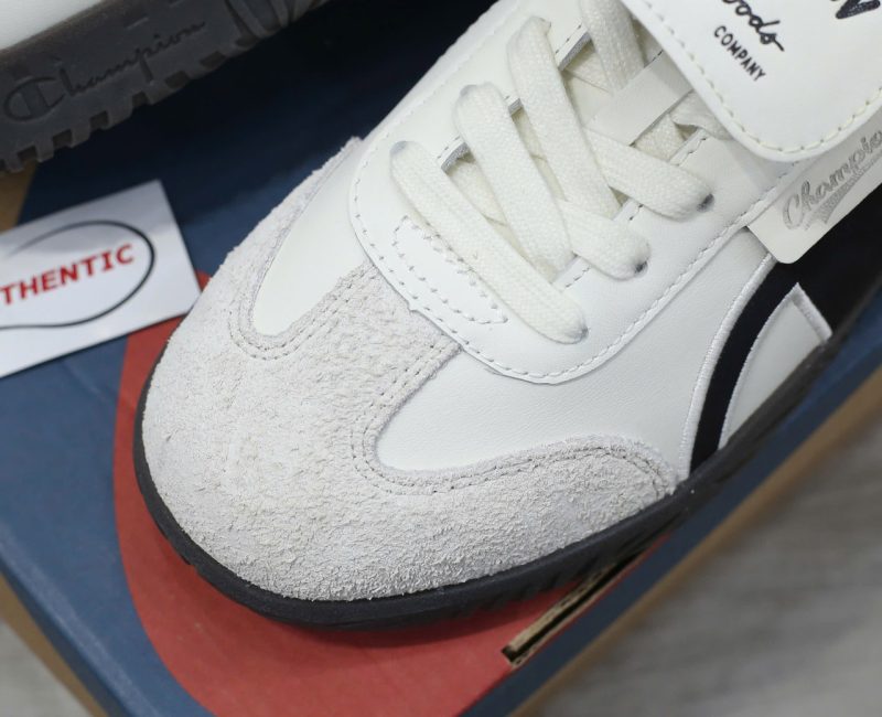 Giày Champion Essentials Champ T-Trainer Cream Black Real