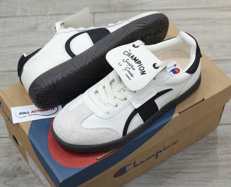 Giày Champion Essentials Champ T-Trainer Cream Black Real