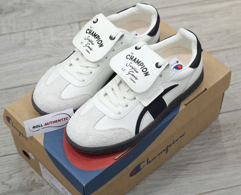 Giày Champion Essentials Champ T-Trainer Cream Black Real