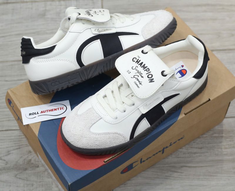 Giày Champion Essentials Champ T-Trainer Cream Black Real