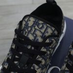 Giày Dior B23 League Low Top Beige Black Oblique Jacquard