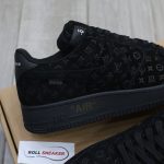 Giày Louis Vuitton x Nike "Air Force 1" By Virgil Abloh 'Black Best Quality