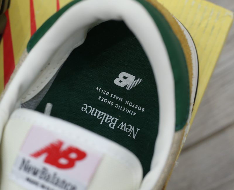 Giày New Balance 990v1 MiUSA ‘Tan Green’ Like Auth