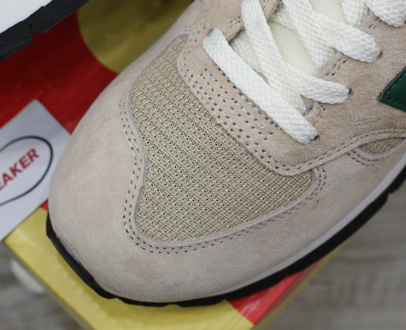 Giày New Balance 990v1 MiUSA ‘Tan Green’ Like Auth