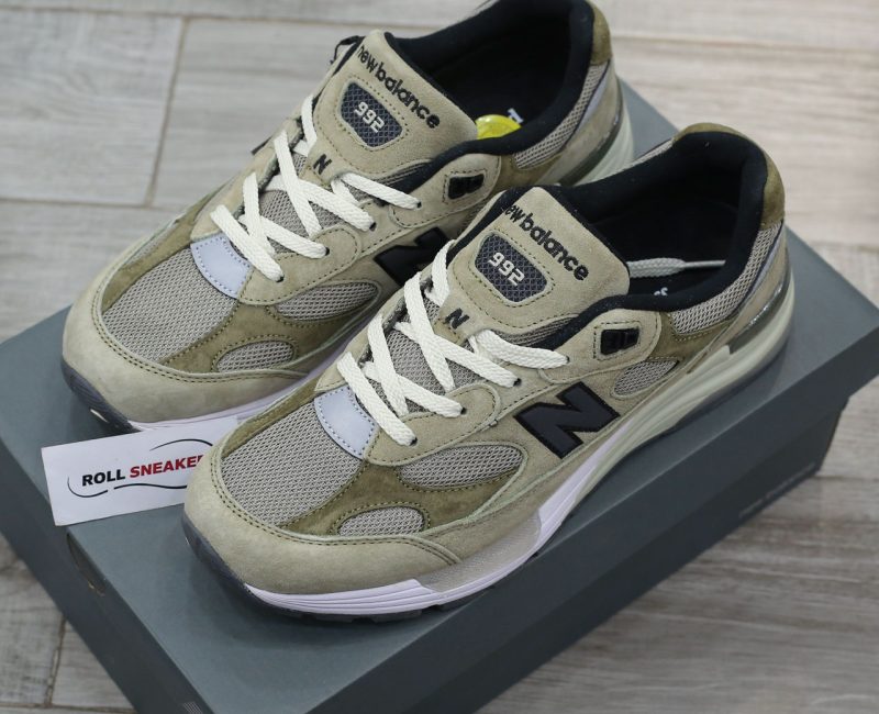 Giày New Balance 992 JJJJOUND Grey Màu Xám Rêu Like Auth