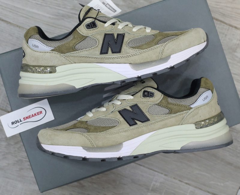 Giày New Balance 992 JJJJOUND Grey Màu Xám Rêu Like Auth