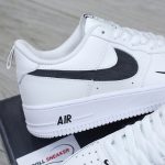 Giày Nike Air Force 1 Low Multi-Etch Swoosh White Black Like Auth