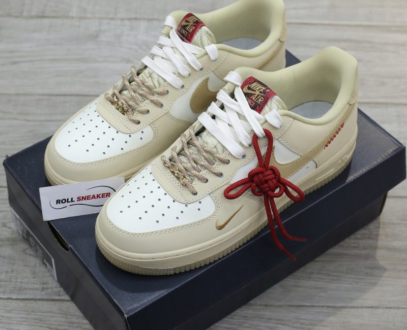 Giày Nike Air Force 1 Low ‘Year Of The Snake’ Beige Like Auth