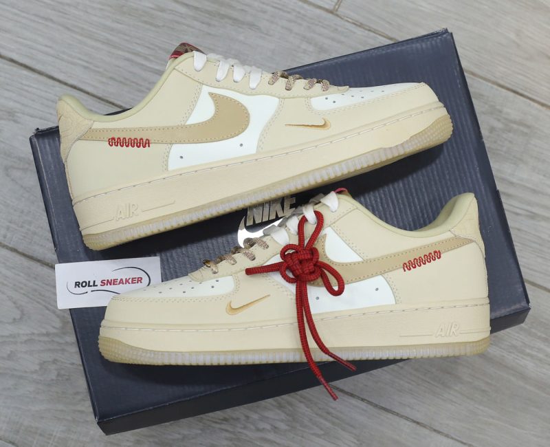 Giày Nike Air Force 1 Low ‘Year Of The Snake’ Beige Like Auth
