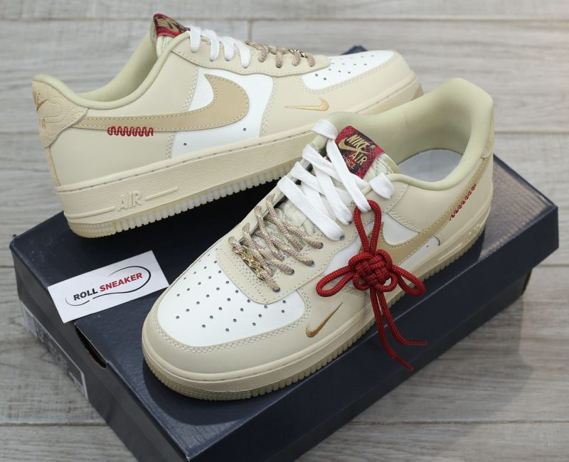 Giày Nike Air Force 1 Low ‘Year Of The Snake’ Beige Like Auth