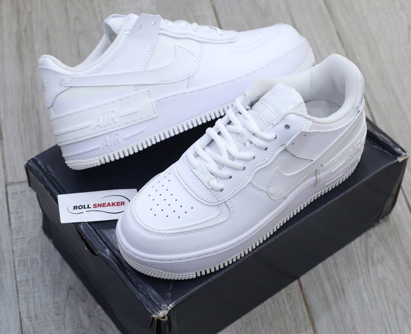 Giày Nike Air Force 1 Shadow ‘Triple White’ Best Quality