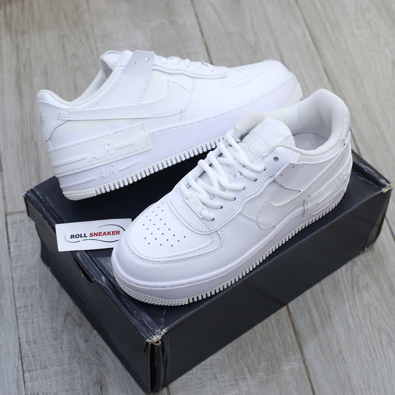 Giày Nike Air Force 1 Shadow ‘Triple White’ Best Quality
