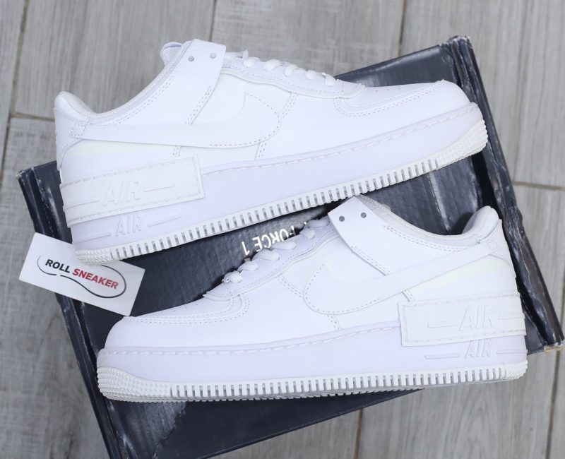 Giày Nike Air Force 1 Shadow ‘Triple White’ Best Quality
