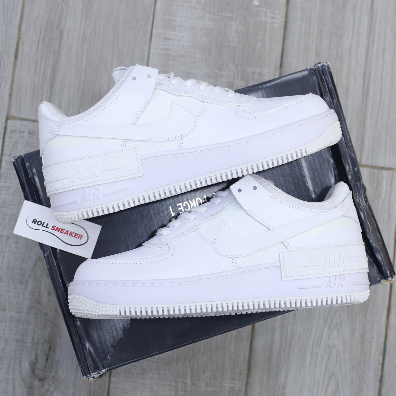 Giày Nike Air Force 1 Shadow ‘Triple White’ Best Quality