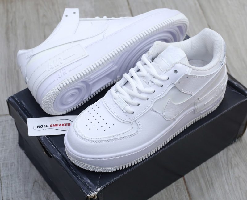 Giày Nike Air Force 1 Shadow ‘Triple White’ Best Quality