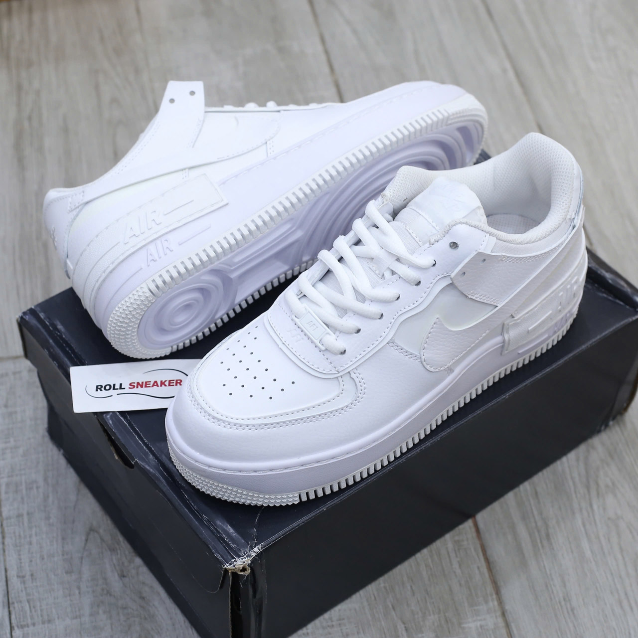 Giày Nike Air Force 1 Shadow ‘Triple White’ Best Quality