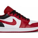 Giày Nike Air Jordan 1 Low ‘Reverse Black Toe’ Real