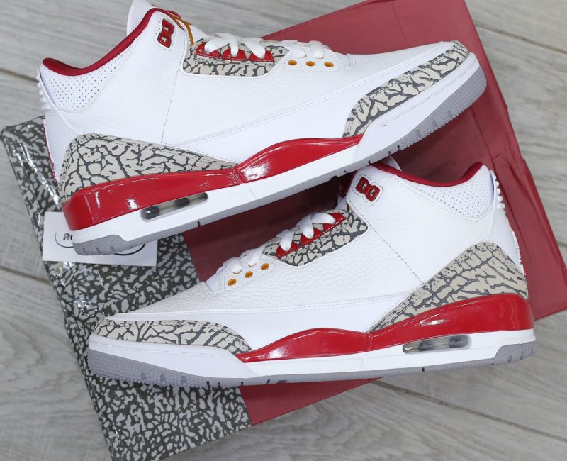 Giày Nike Air Jordan 3 Retro ‘Cardinal Red’ Best Quality