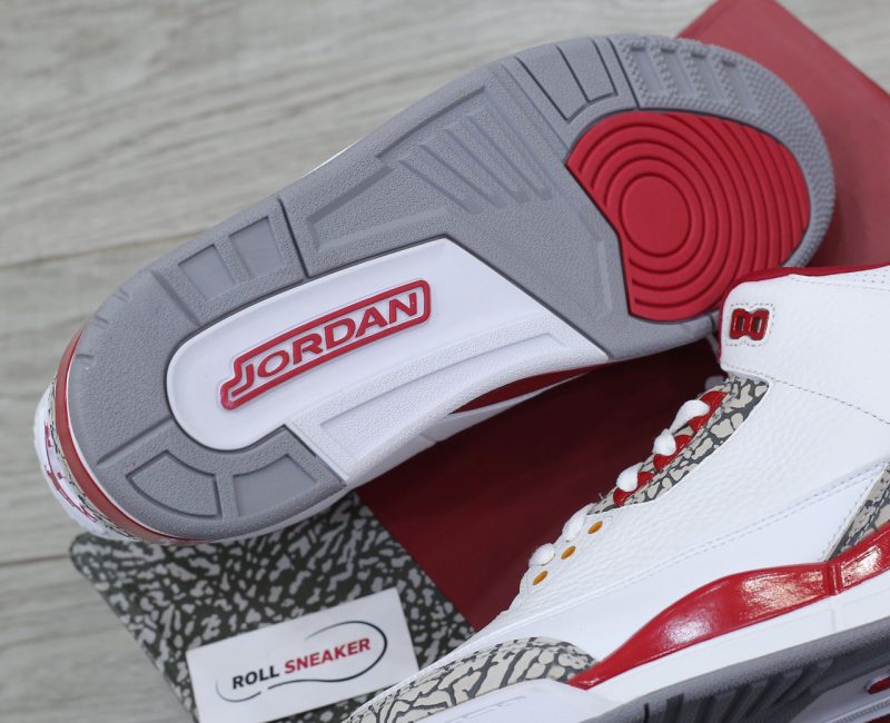 Giày Nike Air Jordan 3 Retro ‘Cardinal Red’ Best Quality