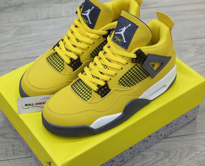 Giày Nike Air Jordan 4 Retro ‘Lightning’ 2021 Best Quality