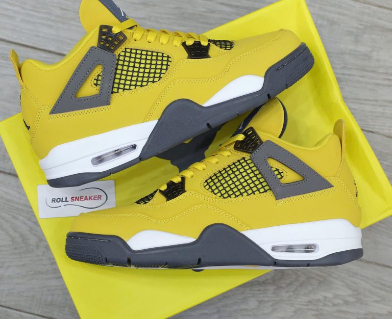 Giày Nike Air Jordan 4 Retro ‘Lightning’ 2021 Best Quality