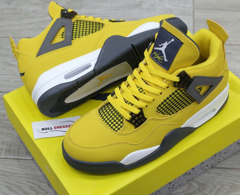 Giày Nike Air Jordan 4 Retro ‘Lightning’ 2021 Best Quality