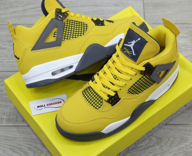 Giày Nike Air Jordan 4 Retro ‘Lightning’ 2021 Best Quality