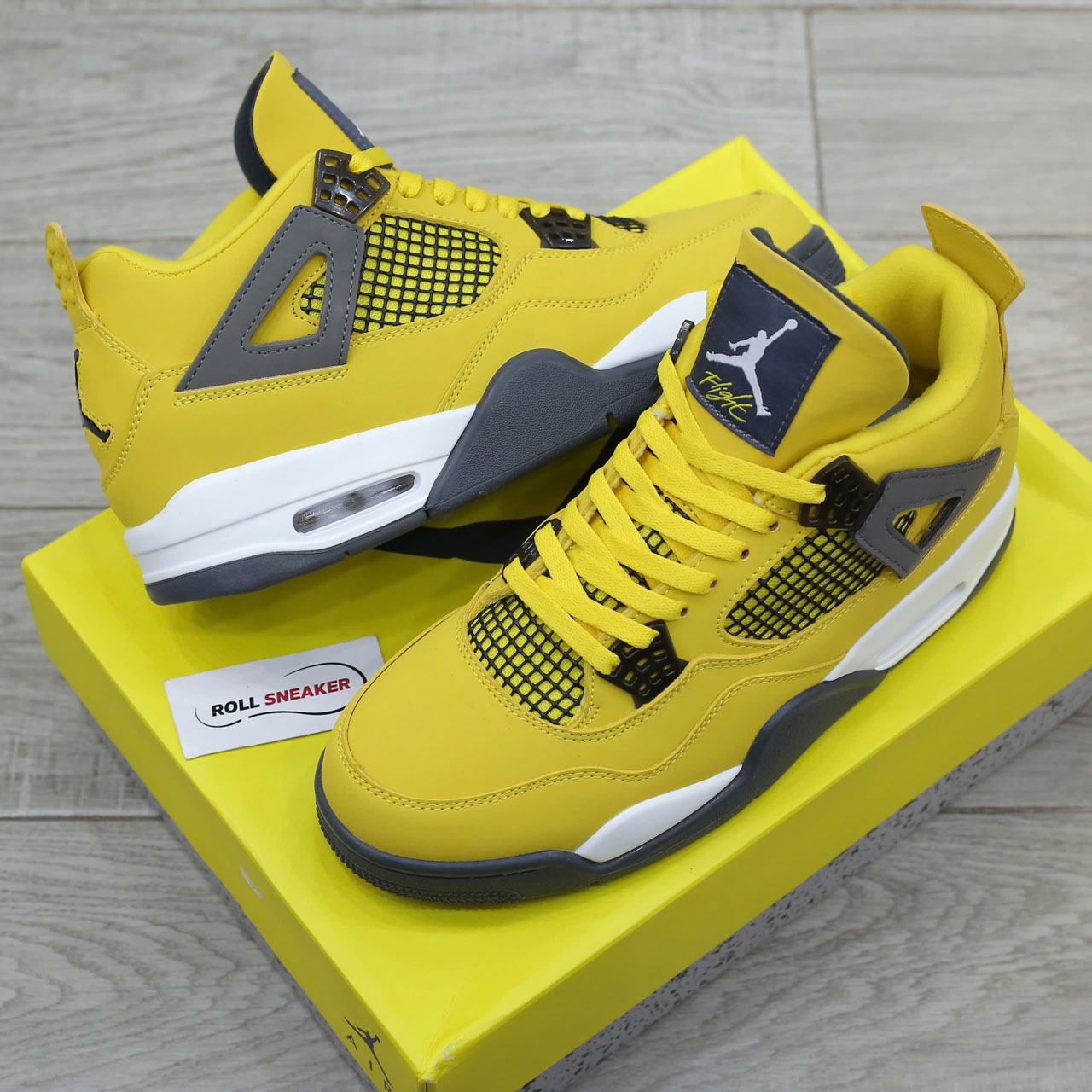 Giày Nike Air Jordan 4 Retro ‘Lightning’ 2021 Best Quality