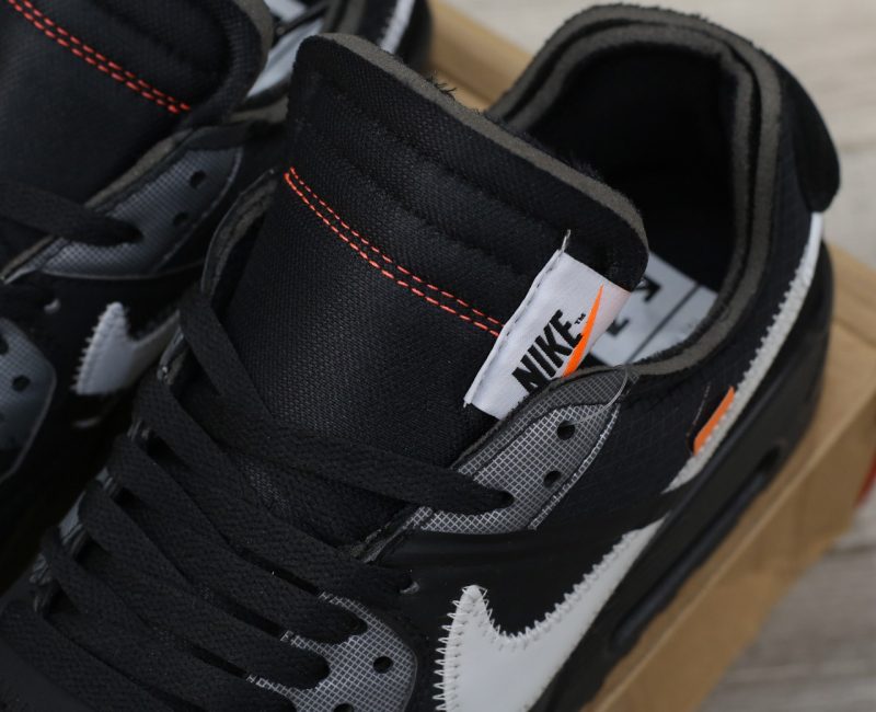 Giày Nike Air Max 90 Off White Black Chuẩn 99% Auth