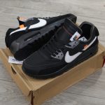 Giày Nike Air Max 90 Off White Black Chuẩn 99% Auth