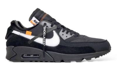Giày Nike Air Max 90 Off White Black Chuẩn 99% Auth