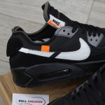 Giày Nike Air Max 90 Off White Black Chuẩn 99% Auth