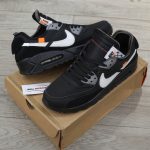 Giày Nike Air Max 90 Off White Black Chuẩn 99% Auth