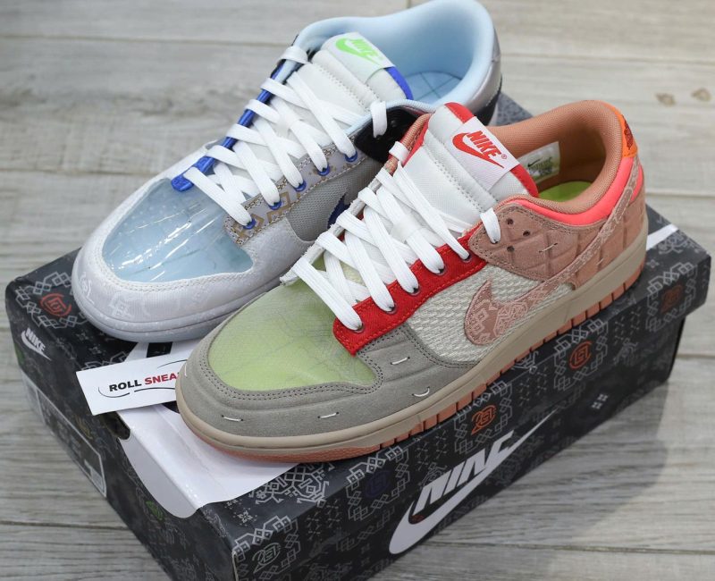 Giày Nike CLOT x Dunk Low ‘What The’ Best Quality
