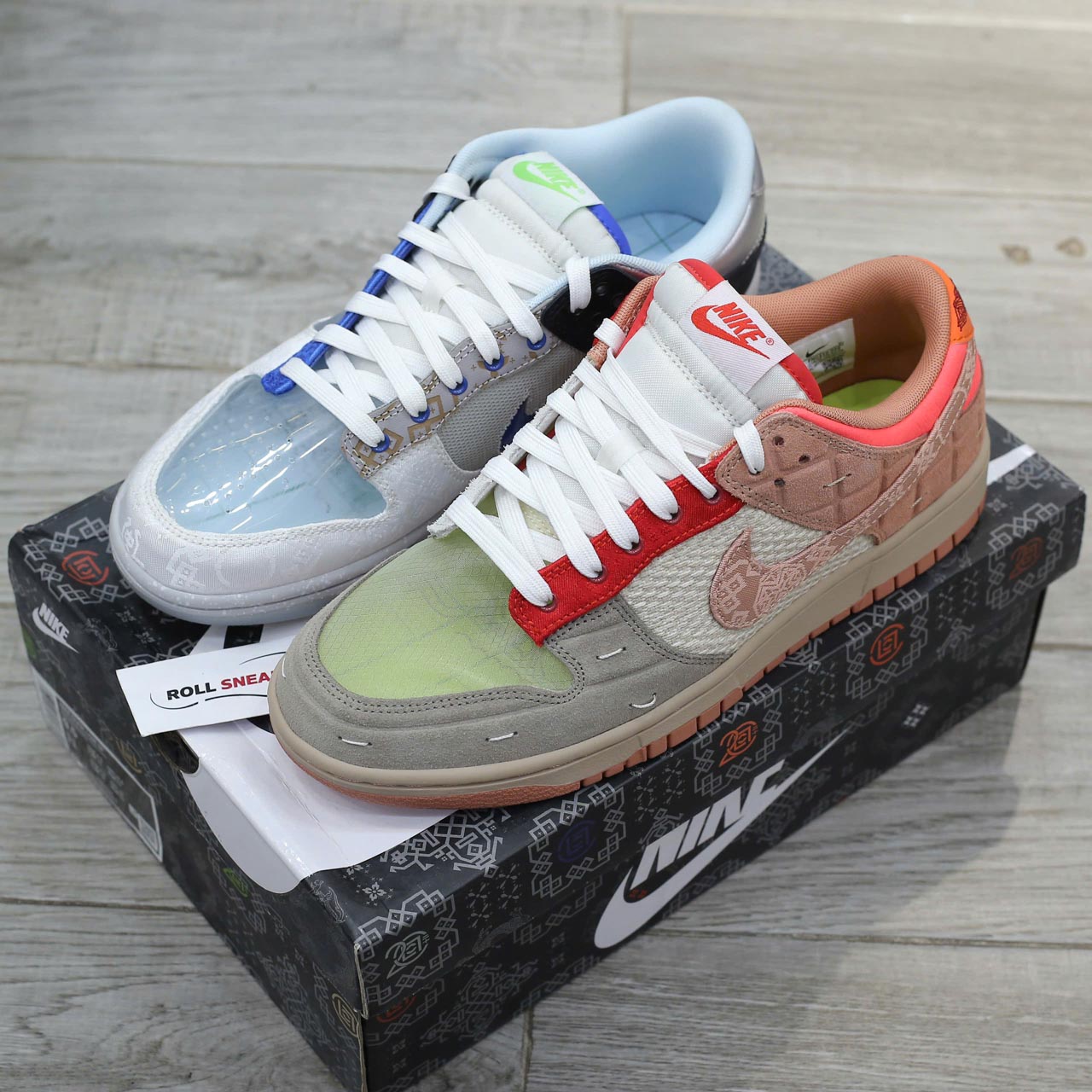 Giày Nike CLOT x Dunk Low ‘What The’ Best Quality