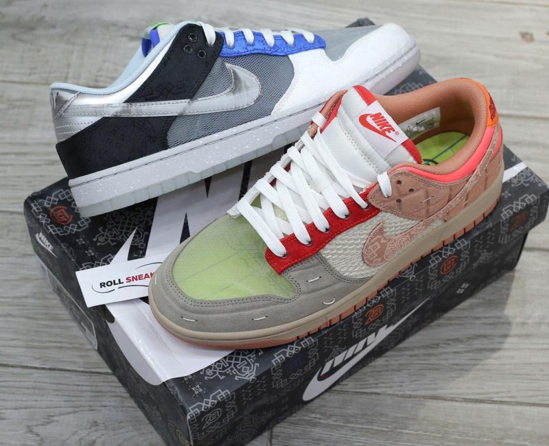 Giày Nike CLOT x Dunk Low ‘What The’ Best Quality