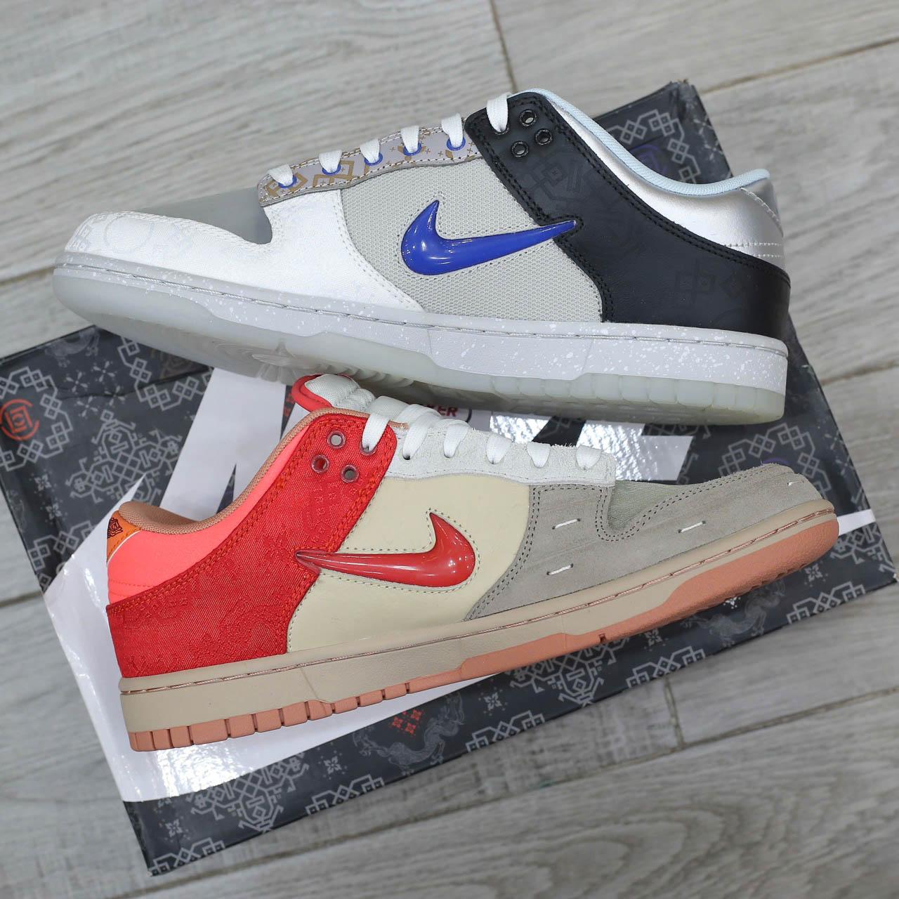 Giày Nike CLOT x Dunk Low ‘What The’ Best Quality
