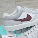 Giày Nike SB Force 58 ‘Light Smoke Burgundy’ Real