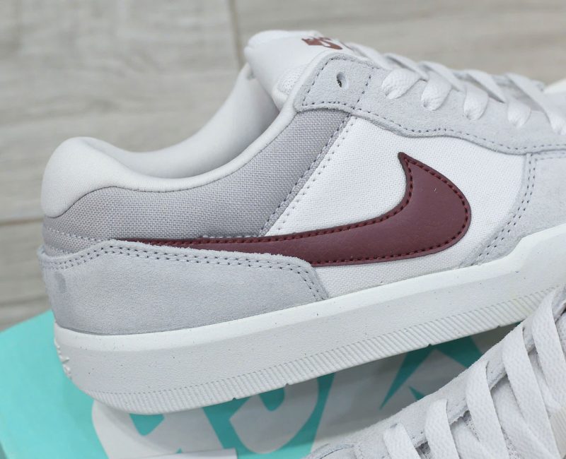 Giày Nike SB Force 58 ‘Light Smoke Burgundy’ Real