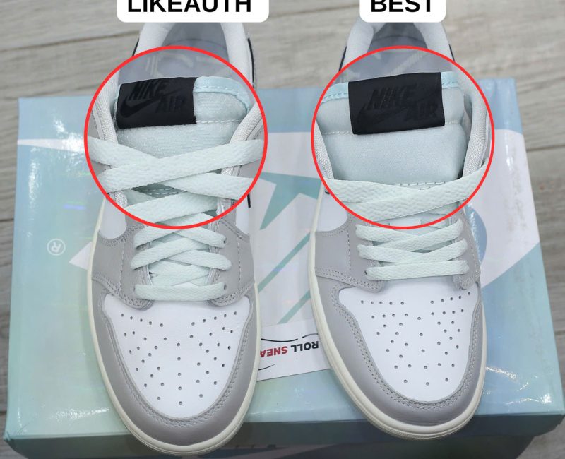 So sánh Giày Air Jordan 1 Retro Low OG ‘Year of the Snake’ Best Quality