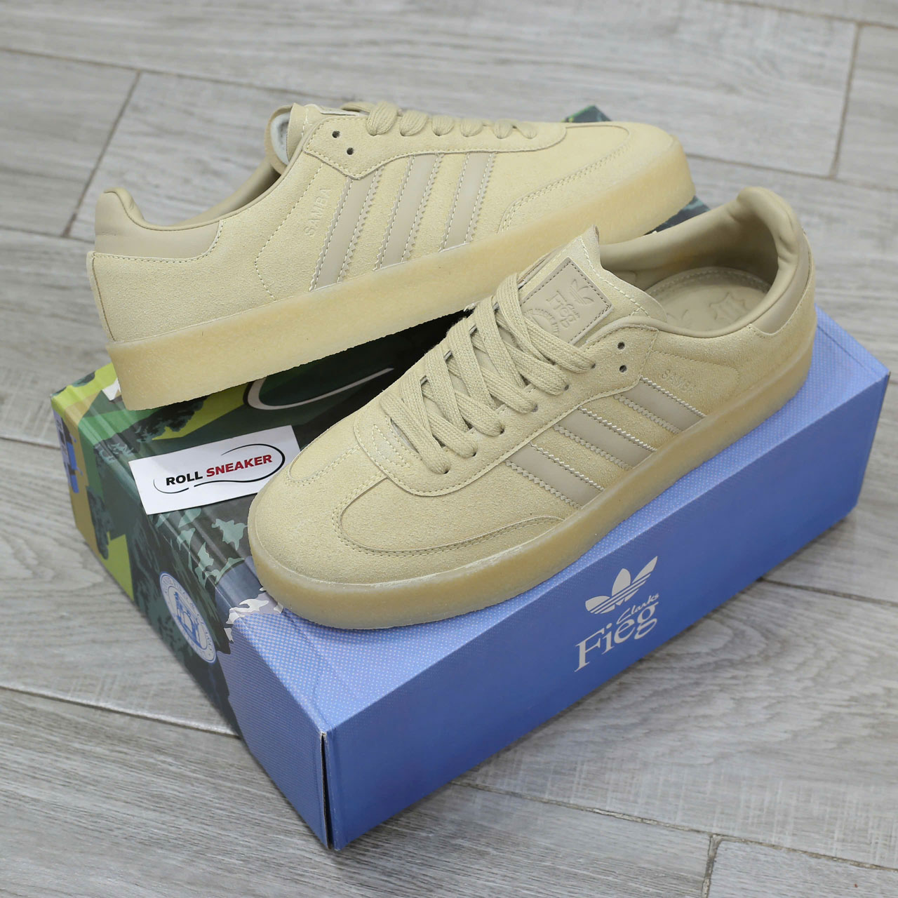 Giày Adidas Clarks 8th Street Samba Fieg Savannah Chuẩn 99% Auth