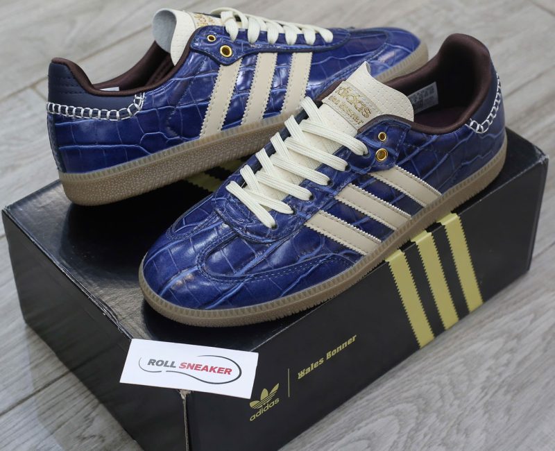Giày Adidas Wales Bonner x Samba OG ‘Collegiate Navy’ Chuẩn 99% Auth