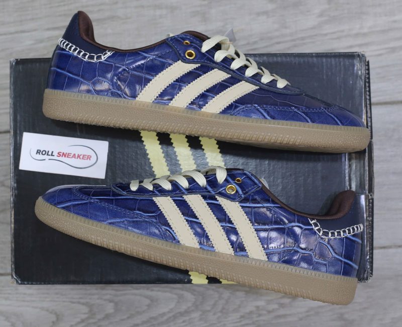 Giày Adidas Wales Bonner x Samba OG ‘Collegiate Navy’ Chuẩn 99% Auth
