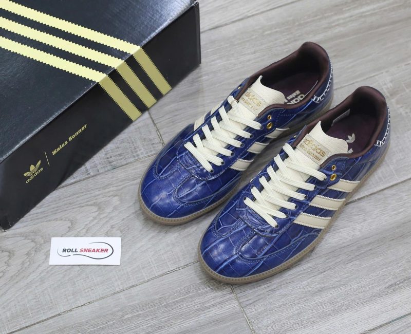 Giày Adidas Wales Bonner x Samba OG ‘Collegiate Navy’ Chuẩn 99% Auth