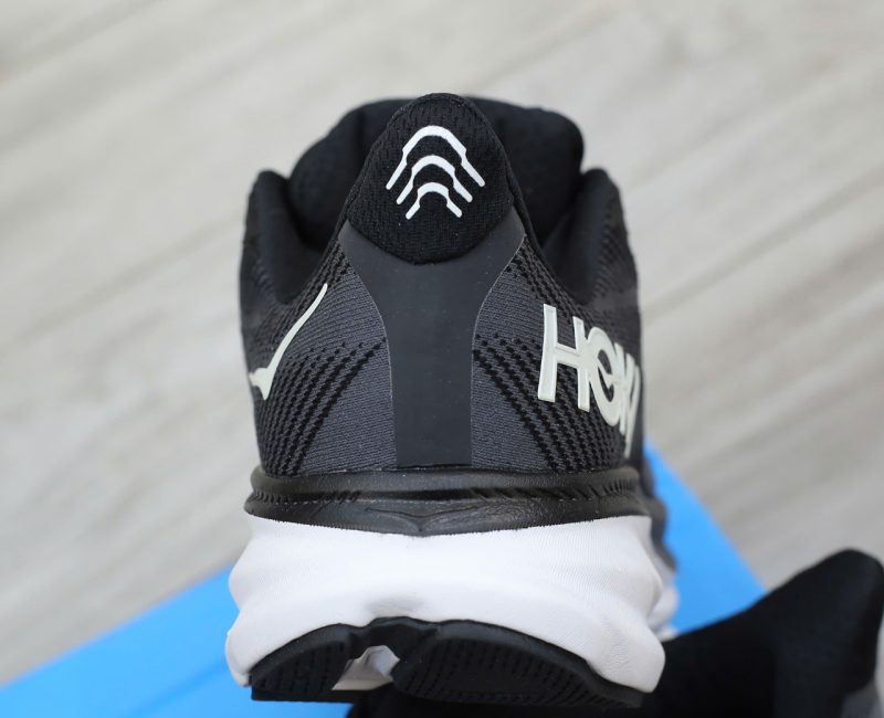 Giày Hoka Clifton 9 ‘Black White’ Chuẩn 99% Auth