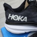 Giày Hoka Clifton 9 ‘Black White’ Chuẩn 99% Auth