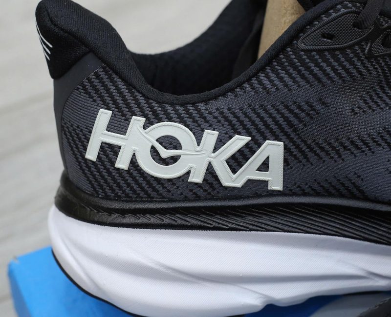 Giày Hoka Clifton 9 ‘Black White’ Chuẩn 99% Auth