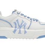 Giày MLB Chunky Liner Denim Monogram White Blue Chuẩn 99% Auth