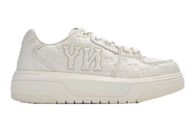 Giày MLB Chunky Liner Embo Mono Cooperstown White Best Quality