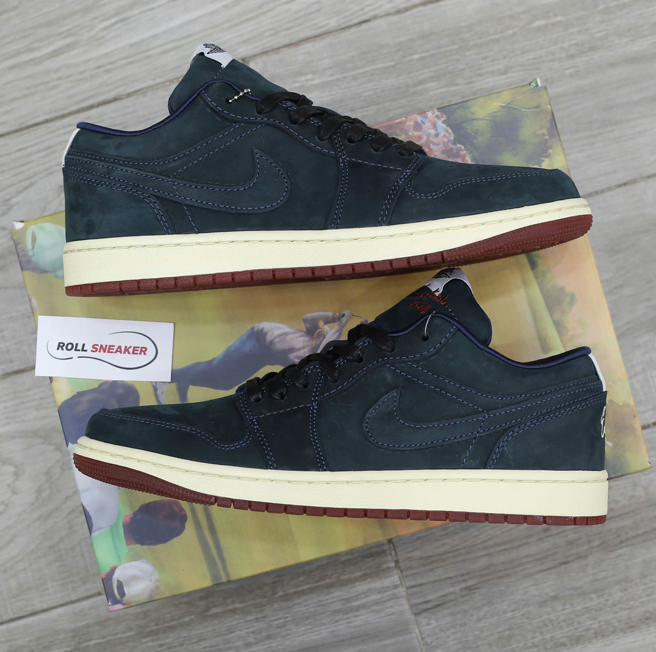 Giày Nike Air Jordan 1 Low ‘Eastside Golf Out of the Mud’ Chuẩn 99% Auth